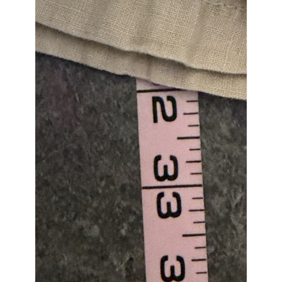 Vintage Victorias Secret 100% Flax Linen Pants Size 0 Natural Lagenlook Casual - Picture 9 of 10